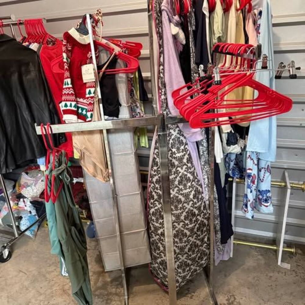 4 Way Clothing Rack - Picture 2 of 9